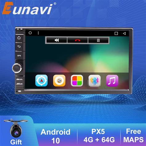 Eunavi Radio Estéreo Universal para coche reproductor Multimedia con