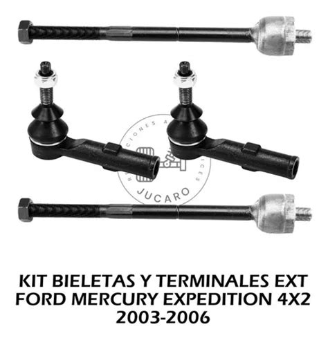 Kit Bieletas Y Terminales Ext Ford Expedition 4x2 2003 2006 Meses Sin