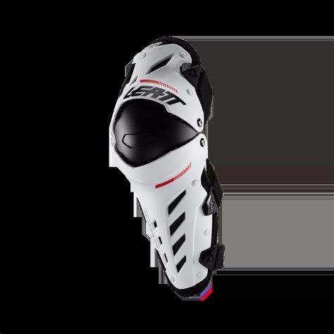 Leatt Knee & Shin Guard Dual Axis White - Tom Adamson Motorcycles