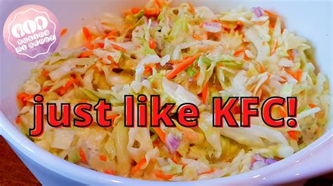 Kfc Coleslaw Recipe Panlasang Pinoy Bryont Blog