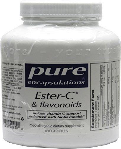 Pure Encapsulations Ester C And Flavonoids Hypoallergen Pure Encapsulations Ester C