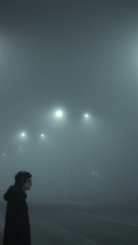 Foggy aesthetic, Foggy night , Туман | Fog photography, Foggy weather ...