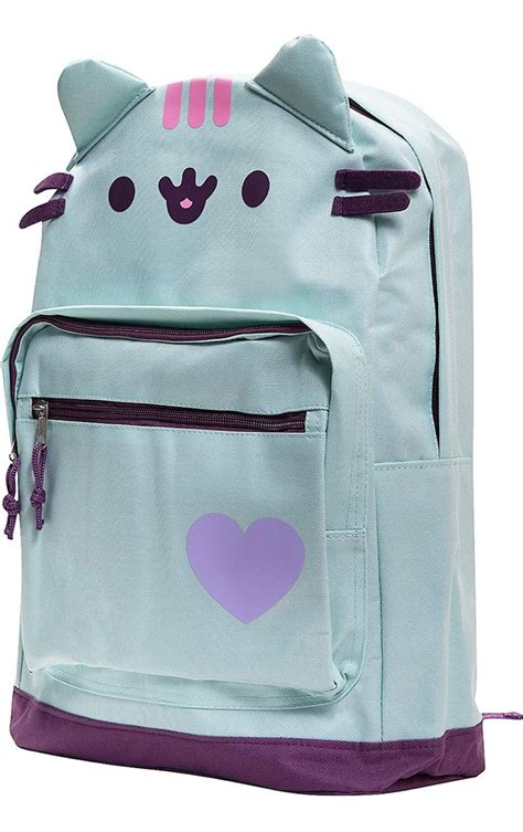 Pusheen Cat Face Backpack Standard Etsy