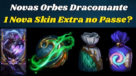 Novas Orbes Dracomante e Bolsa Borda Yasuo Dragão dos Sonhos e Nova