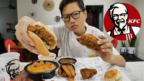 KFC MUKBANG! - YouTube