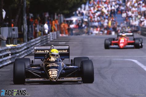 Ayrton Senna Lotus Monaco 1985 · Racefans