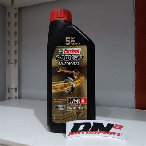 Jual Castrol Castrol POWER1 Ultimate 4T 10W 40 Oli Mesin Motor Kemasan