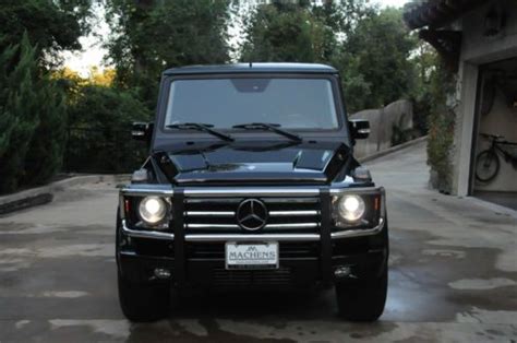 Sell used 2011 MERCEDES BENZ G550 BLACK/BLACK LOW MILES FACTORY ...