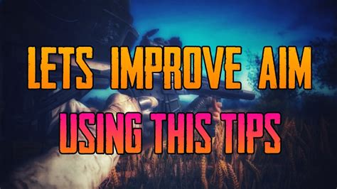 HOW TO IMPROVE AIM IN PUBG MOBILE USING SIMPLE TIPS YouTube