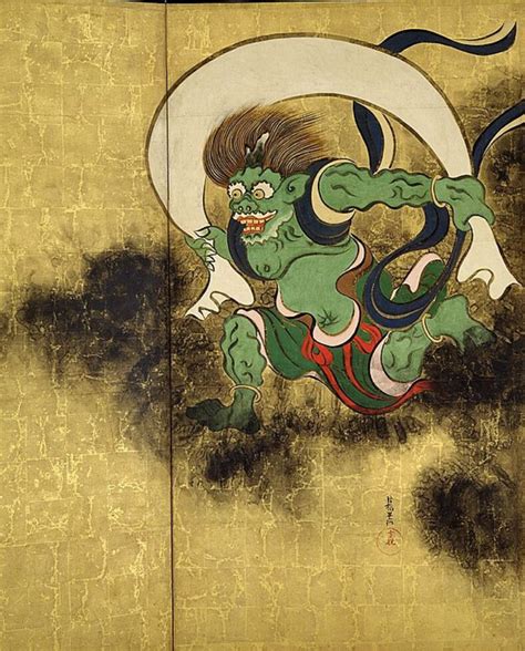 Fujin The Wind God In Japanese Mythology Symbol Sage