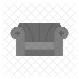 Couch Icon - Download in Flat Style