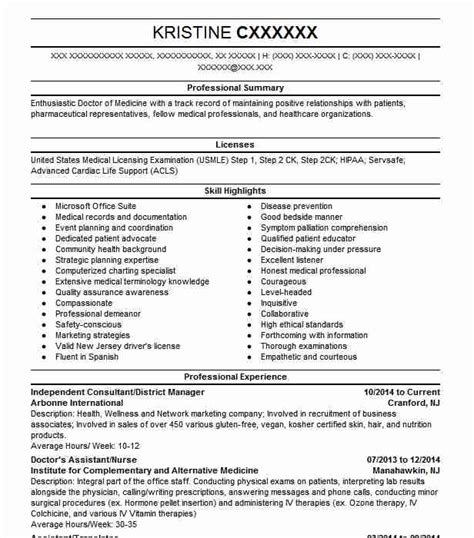 Arbonne Independent Consultant District Manager Resume Example