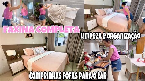 FAXINA COMPLETA LIMPEZA E ORGANIZAÇÃO COMPRINHAS FOFAS PARA O LAR CAMA