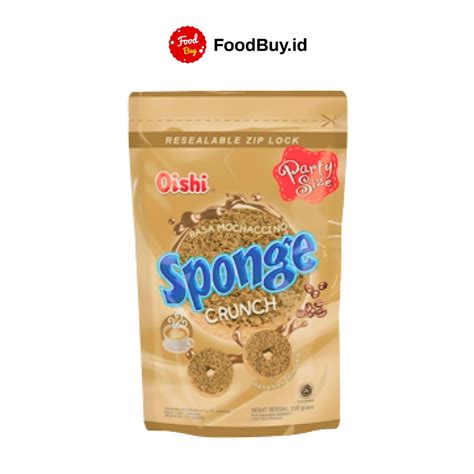 Jual Oishi Sponge Crunch Rasa Mochaccino Gr Shopee Indonesia