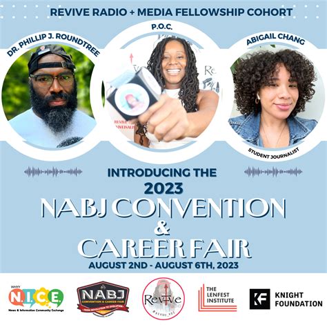 Introducing The Nabj Convention And Career Fair Revive Radio