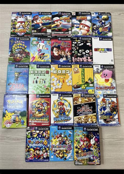 【傷や汚れあり】nintendo Gamecube 任天堂 ゲームキューブ ソフトまとめ売り 23本 ポケモンチャンネル ソニック