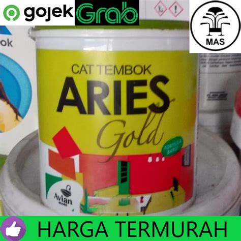 Jual Cat Tembok Aries Gold 4 5kg Galon Avian Brands Cat Tembok Interior