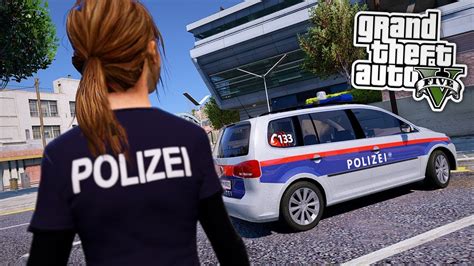 SIE WIRD POLIZISTIN GTA 5 Real Life Mod YouTube