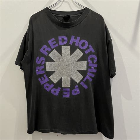 7 2 ONLINE 入荷90s Giant RED HOT CHILLI PEPPERS T Shirt 90年代 レッドホットチリペッパーズ レッチリ バンドTシャツ バンT