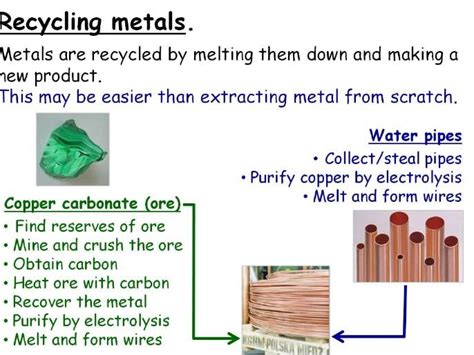 Recycling Metals And Life Cycle Assessment Gcse Lesson Sc11d Cc11d Teaching Resources