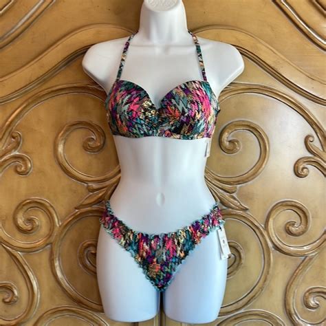 Shade Shore Swim Nwt Shade Shore Gorgeous Metallic Bikini Poshmark