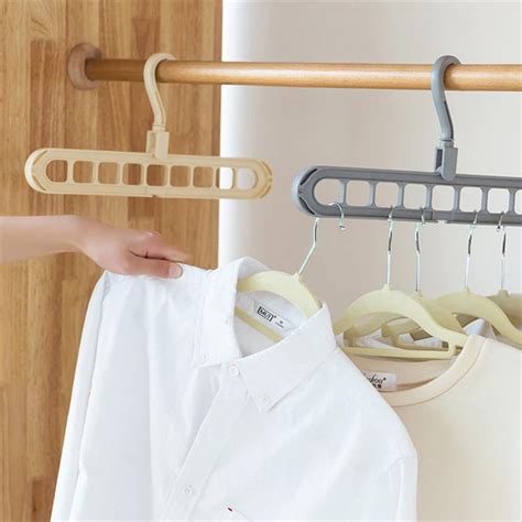 Closet Space Saving Hangers Multi Purpose Magic Hangers Cascading