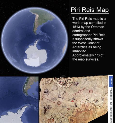 Piri Reis Map Of World Piri Reis Map Cartography Map Illustrated Map ...