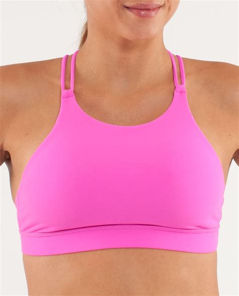 Lululemon Trinity Bra Pow Pink Lulu Fanatics