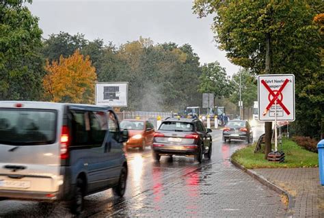 Sperrung auf der Neefestraße in Chemnitz Das ist der Grund