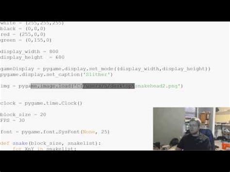 Pygame Python Game Development Tutorial 29 Attaching Snakes Head