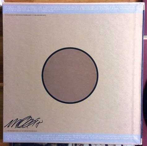 Swans Soundtracks For The Blind Vinyl Xlp Box Set Autographed Like