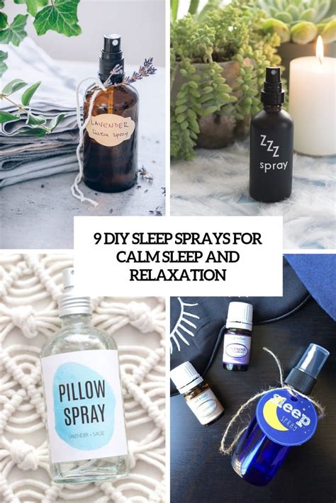 9 Diy Sleep Sprays For Calm Sleep And Relaxation Cover Sleep Spray