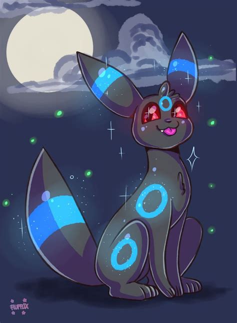 Shiny Umbreon | Dark type pokemon, Eevee cute, Pokemon eeveelutions