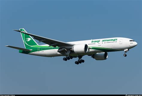 YI AQZ Iraqi Airways Boeing 777 29MLR Photo By CWong ID 1312732