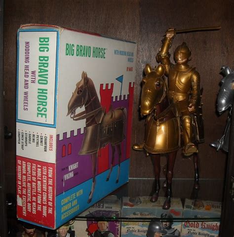 Marx Big Bravo Horse Gold Knight Horse 1970 1972 Collectors Weekly