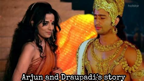 Mahabharat Star Plus Arjun And Draupadi