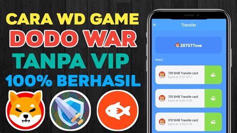 Cara Withdraw Shiba Inu Di Game Dodo Tanpa Vip Dijamin Berhasil