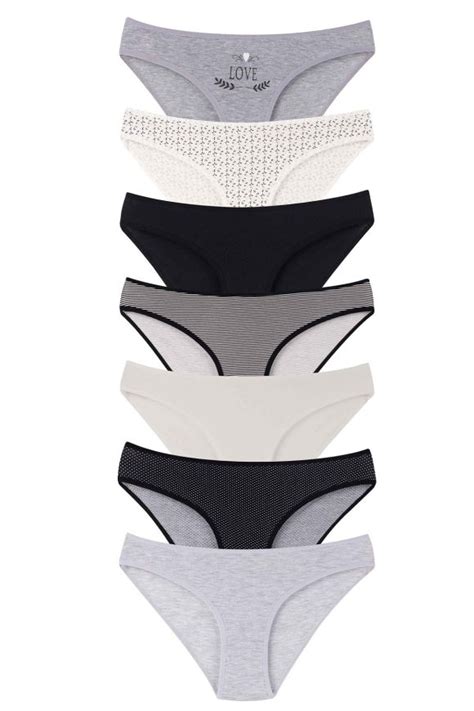 Dominant Kad N Slip Bikini K Lot Li Desenli Asorti P Nar Tekstil