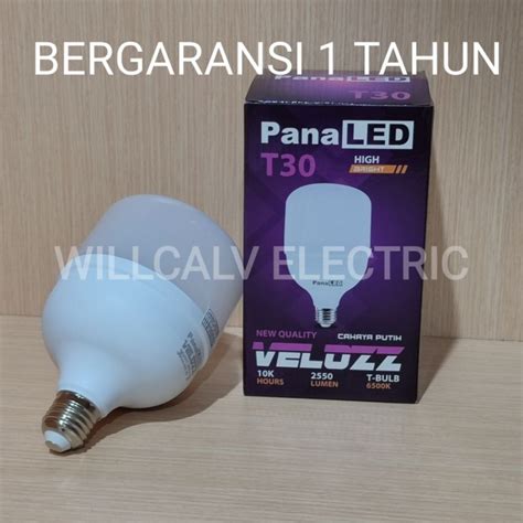 Jual Lampu Led Panaled Velozz 30W T Bulb Cahaya Putih 6500K E27