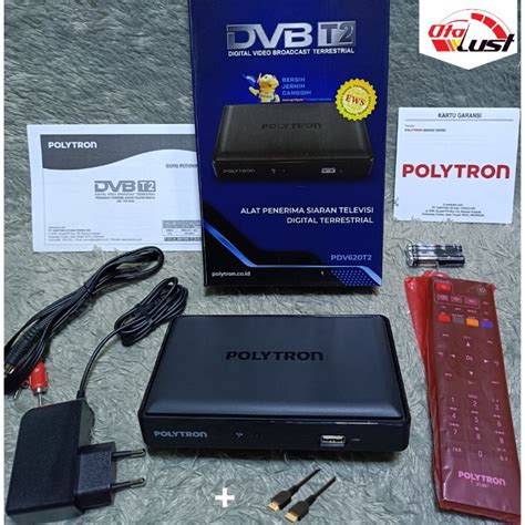 Jual Set Top Box Digital Dvb T Stb Polytron Pdv T New