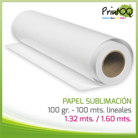 Papel de Sublimación 100gr PrintOQ