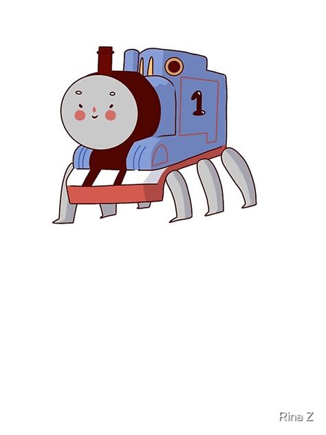 Thomas The Tank Engine (Cursed Sticker By Rina Z | ubicaciondepersonas ...