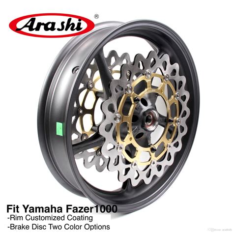 Front Wheel Rim Brake Disc Rotor For Yamaha FZ1 2006 2009 Arashi