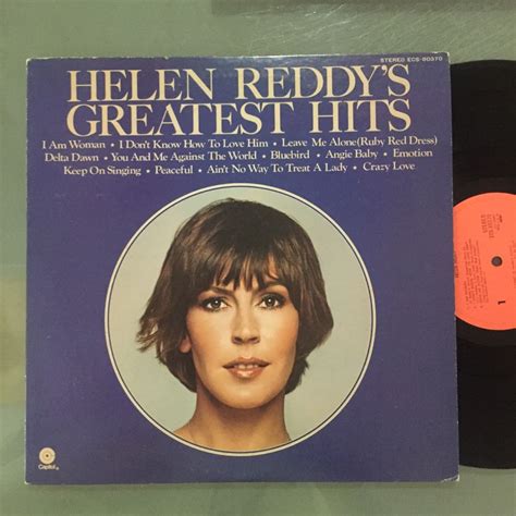 Lp Helen Reddy Greatest Hits Hobbies And Toys Music And Media Cds