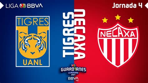 Resumen Y Goles Tigres Vs Necaxa Liga Bbva Mx Guard1anes 2021