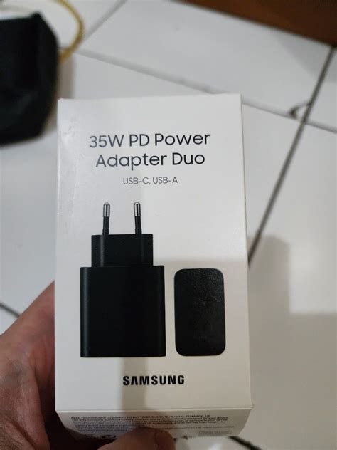 Samsung Original Charger 35w Pd Power Adapter Duo Telepon Seluler And Tablet Aksesoris Tablet