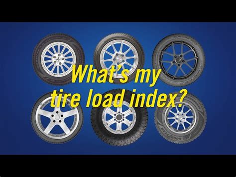 Tire Load Index Chart Goodyear Tires, 54% OFF