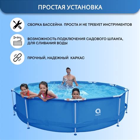 Бассейн каркасный Avenli, 360х76 см, PU091503, 6125 л в Москве: цены ...