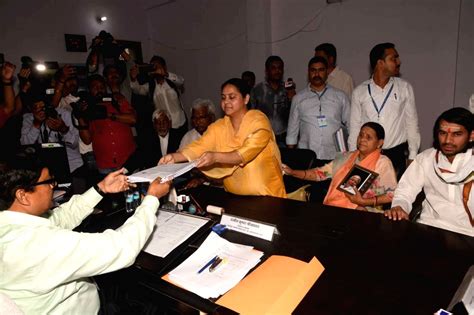 2019 Lok Sabha Elections Misa Bharti Files Nomination