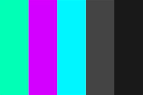 Future Neon Lights Color Palette